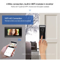 Dispositivos de seguridad inteligentes 7 &quot;botón de sensor video gegensprechanlage wifi conectan timbre de puerta visible